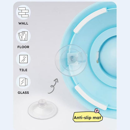 Dog Cat Licks Toys for Liquid Food, Anxieties Relief Slow Feeder Dog Lick Ball Treat Dispenser, Non-Slip Licking Bowl Enrichment Toys to Keep Them