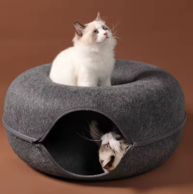 The Cozy Curl Donut Tunnel