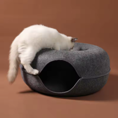 The Cozy Curl Donut Tunnel