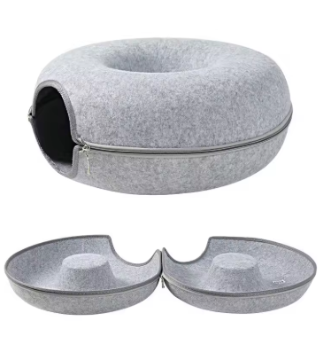 The Cozy Curl Donut Tunnel